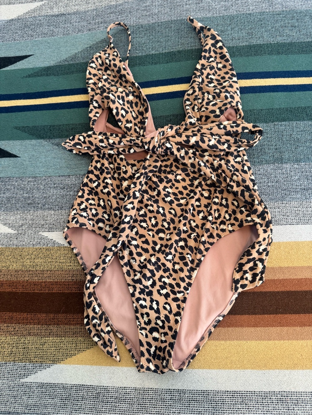 Aerie  One-Piece Swimsuit with Front Tie